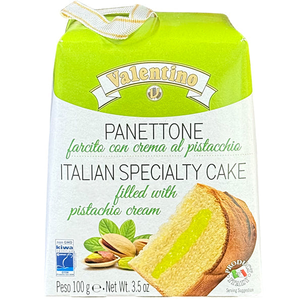 Valentino Mini Panettone with Pistachio Cream — 100 g