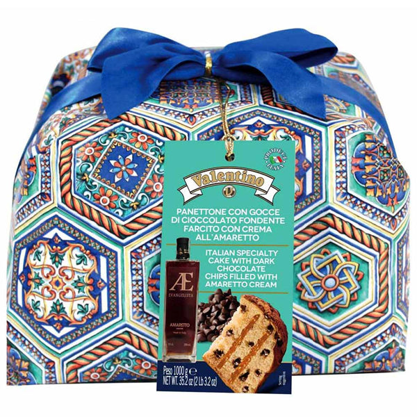 Valentino Panettone with Amaretto Cream — 1 kg
