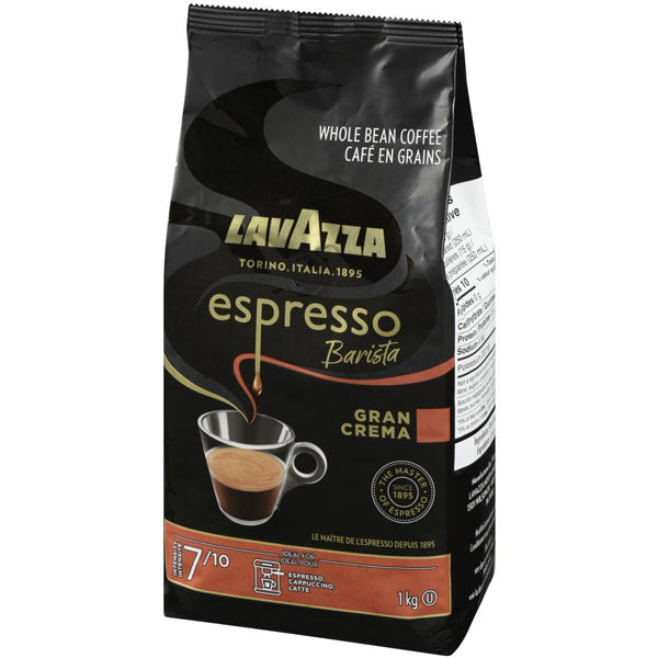 Lavazza Espresso Barista Gran Crema Coffee Beans — 1 kg