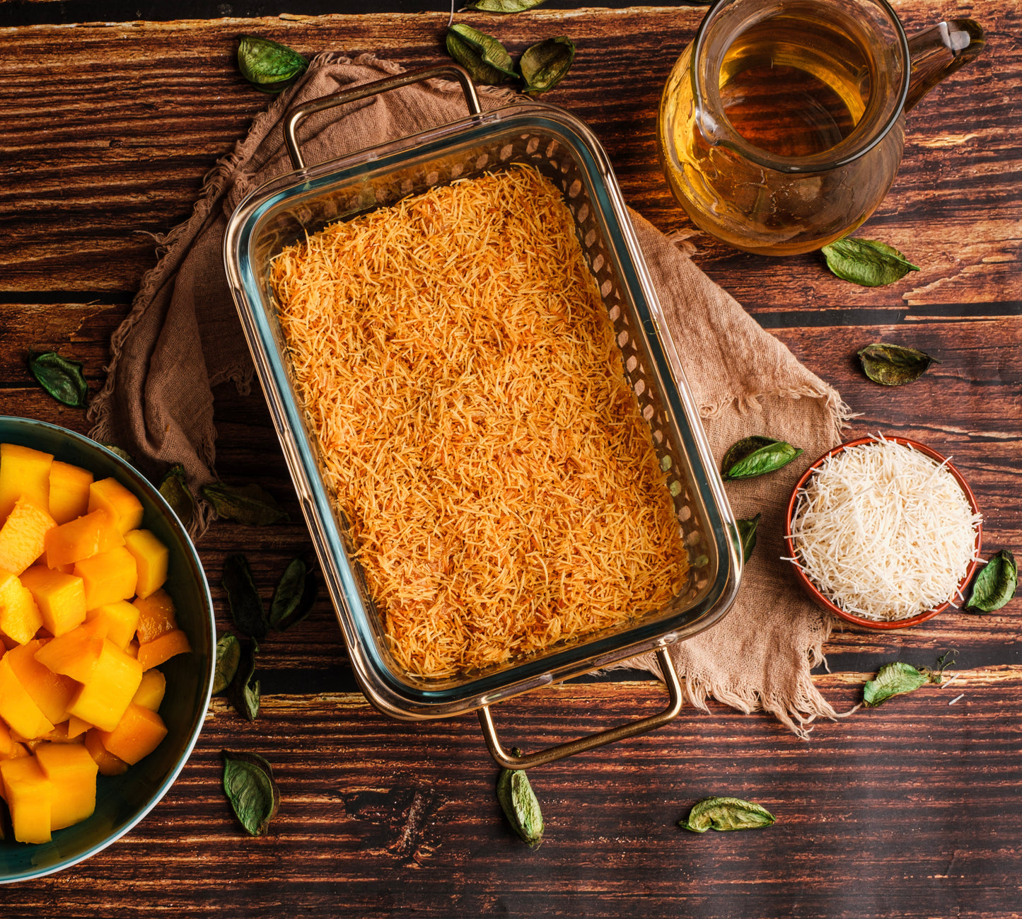 Lushpantry Kataifi Dough | 1.1 lbs- 500 grams- Roasted