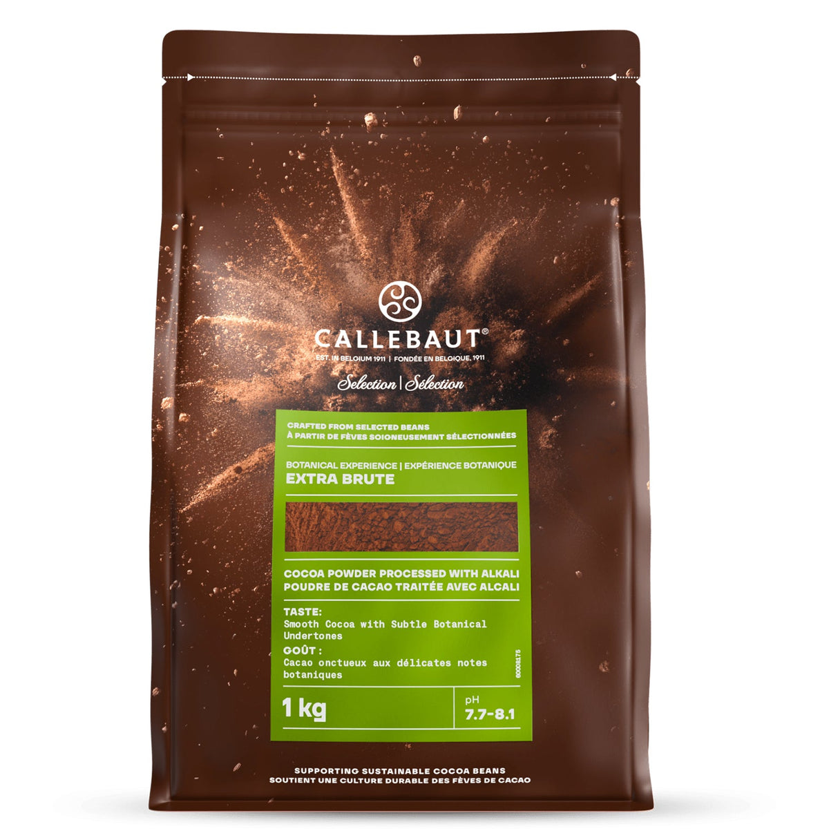 Callebaut Botanical Extra Brute Cocoa Powder 1kg