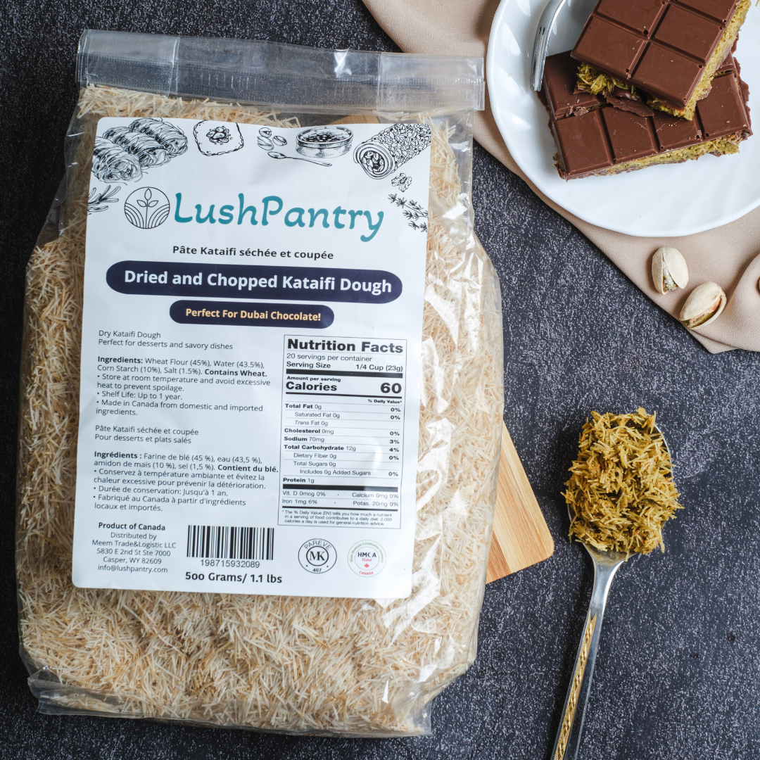Lushpantry Kataifi Dough | 1.1 lbs- 500 grams