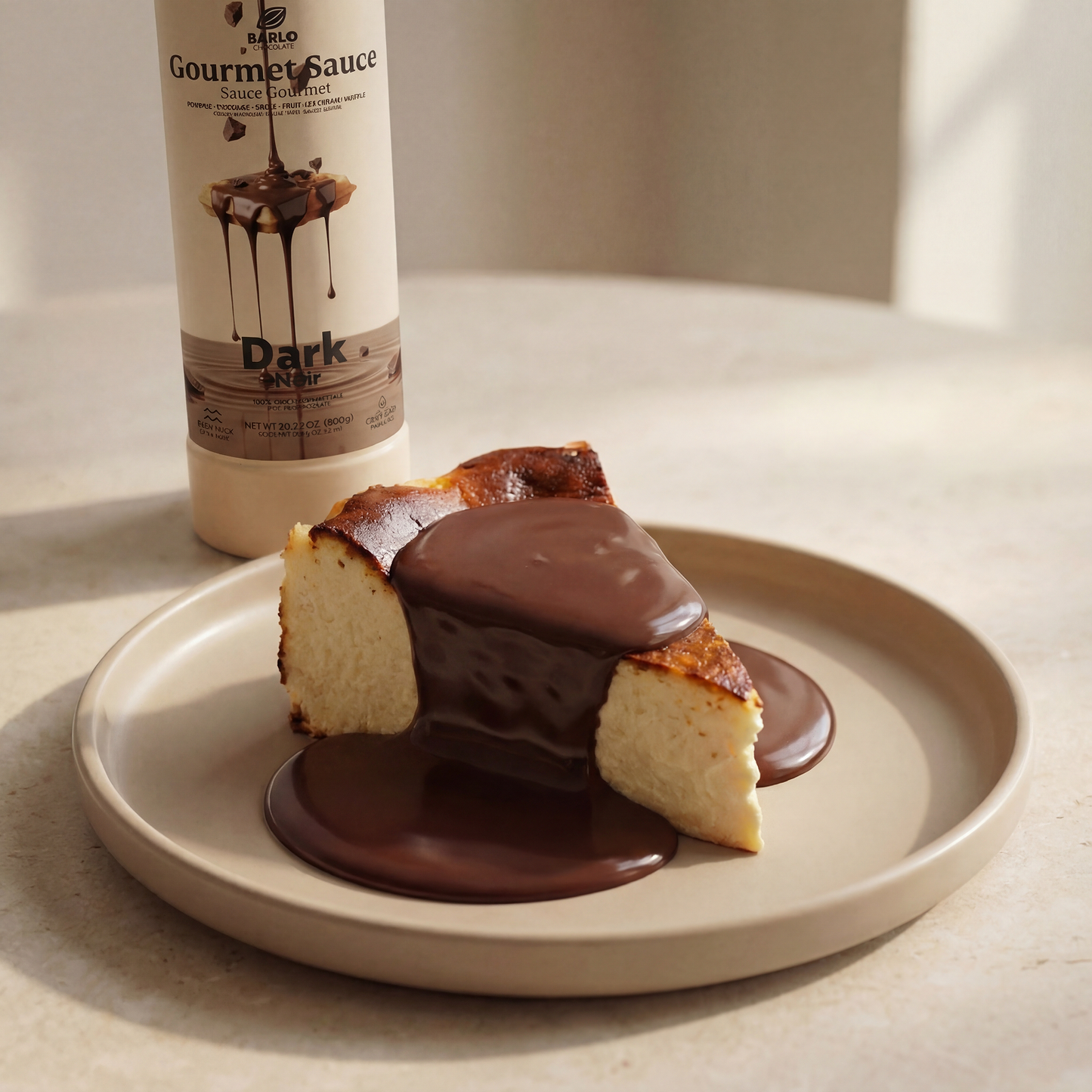 Barlo Dark Chocolate Gourmet Sauce — Bundle 3 x 800 g