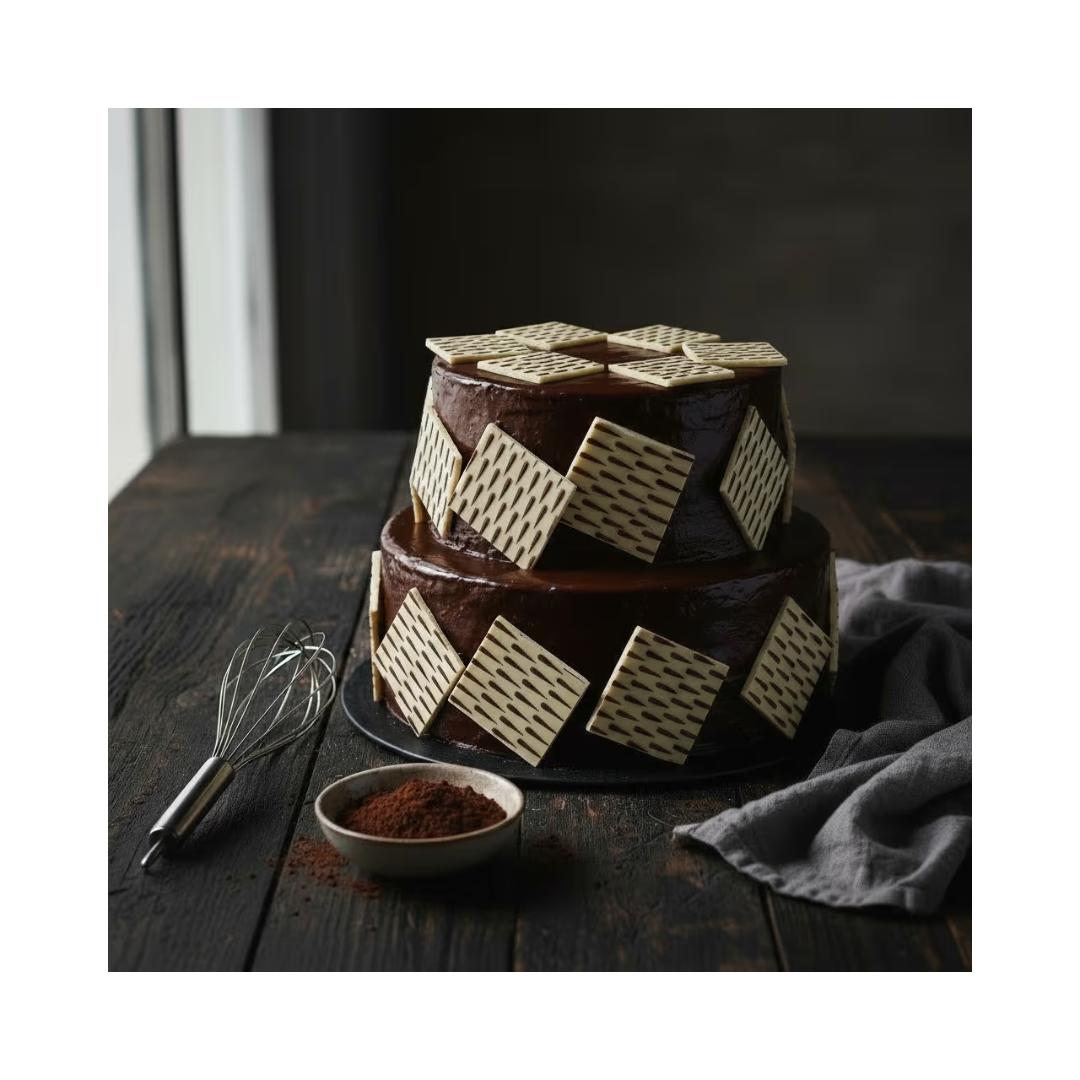 Barlo Tear Drop Chocolate Squares — 1.2 kg (350 pcs)
