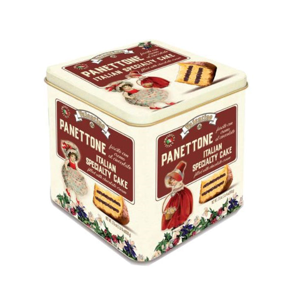 Valentino Panettone with Chocolate Cream, Gift Tin — 500 g