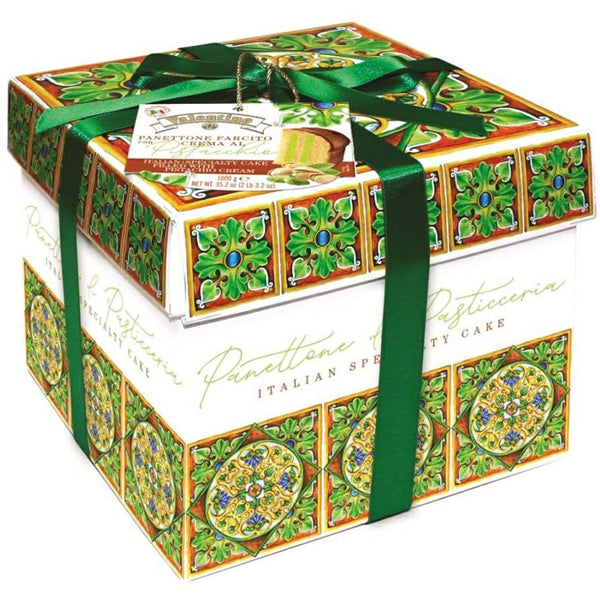 Valentino Panettone with Pistachio Cream — 1 kg