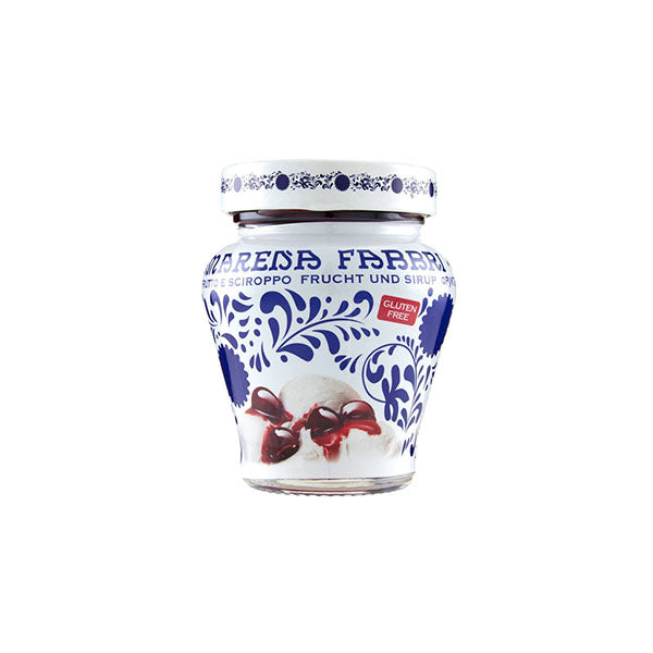 Fabbri Amarena Cherries in Ceramic Jar — 230 g