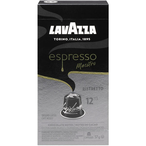 Lavazza Ristretto Espresso Pods — 10 pk