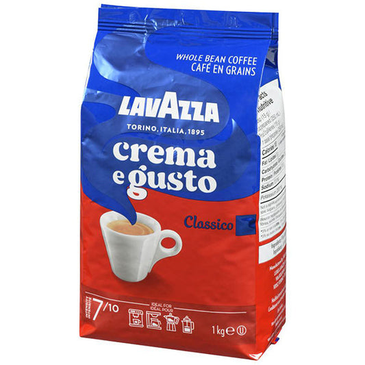 Lavazza Crema Gusto Coffee Beans 1kg