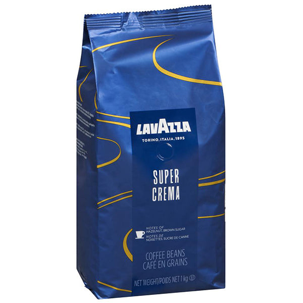 Lavazza Espresso Super Crema Coffee Beans 1kg