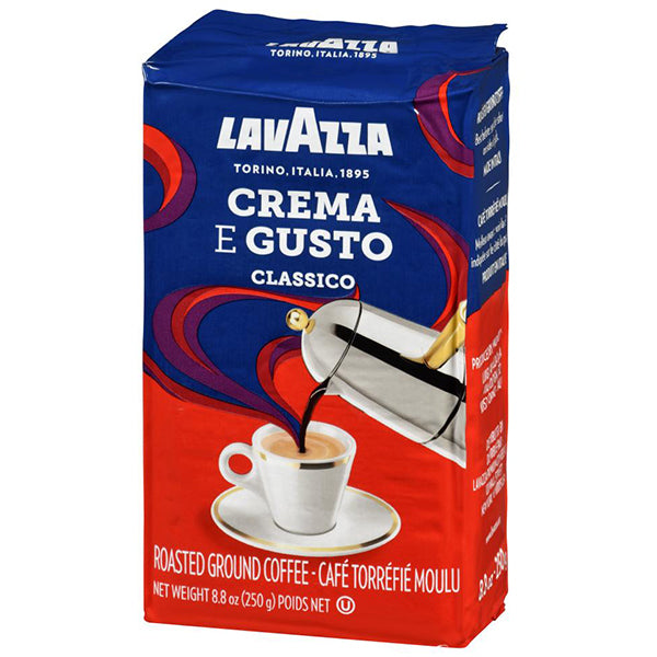 Lavazza Crema e Gusto Ground Coffee — 250 g
