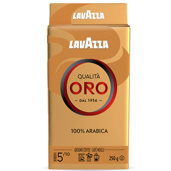 Lavazza Qualita Oro Ground Coffee Bricks — Case of 12 x 250 g