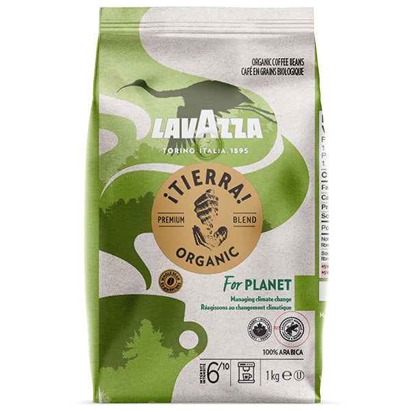 Lavazza Tierra Organic Coffee Beans — 1 kg