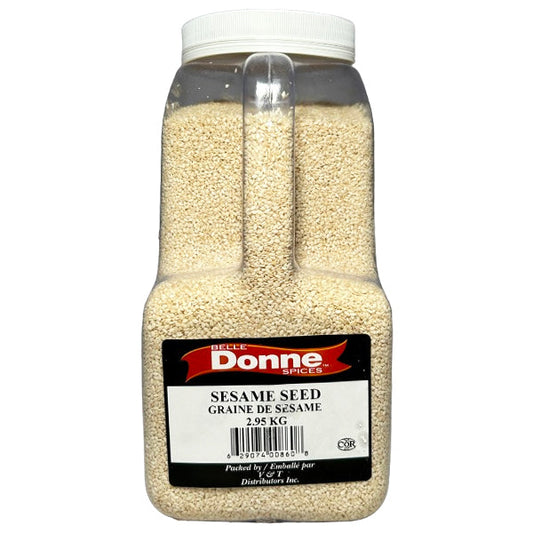 Belle Donne White Sesame Seeds 2.95kg