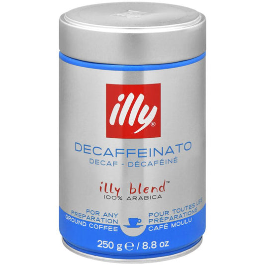 Illy Espresso Decaf Ground Coffee — 250 g