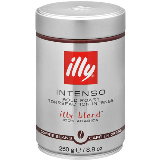 Illy Dark Roast Whole Bean Coffee — 250 g