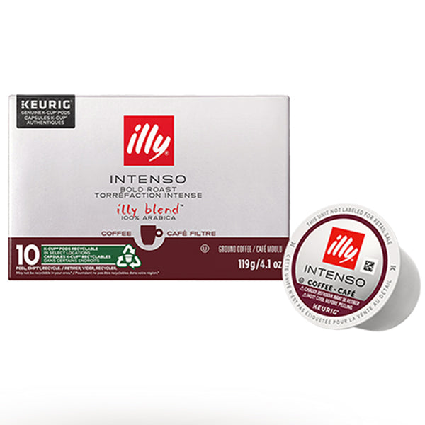 Illy Dark Roast K-Cup Pods — 10 pk