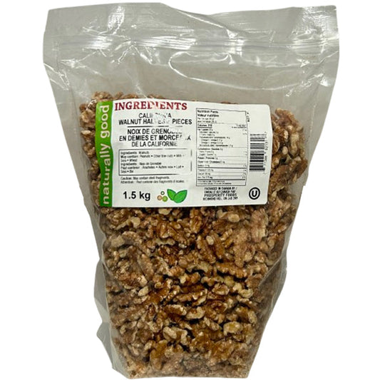 Naturally Good Walnut Halves & Pieces 1.5kg