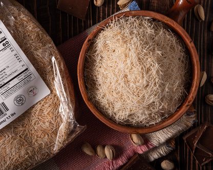 Lushpantry Bulk Dry Kataifi Dough  10 lbs