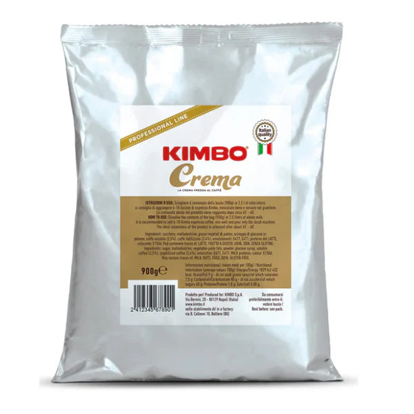 Kimbo Crema al Caffe Iced Coffee Powder Mix — Case of 6 x 900 g
