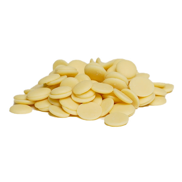 Cacao Barry Zéphyr 34% White Chocolate Pistoles — 5 kg
