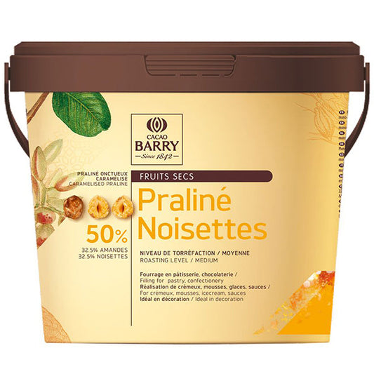 Cacao Barry Praline Hazelnut 50% Paste 5kg