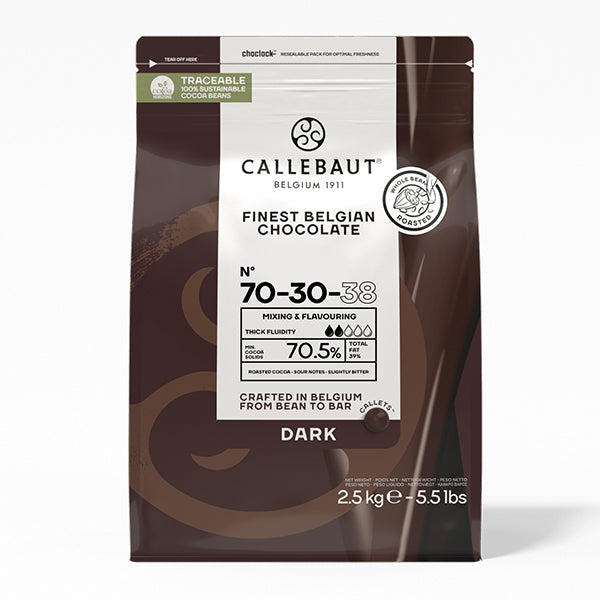 Callebaut Semi-Sweet Chocolate Callets 2.5kg