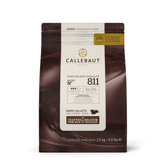 Callebaut Finest Belgian Dark Callets 811 2.5kg