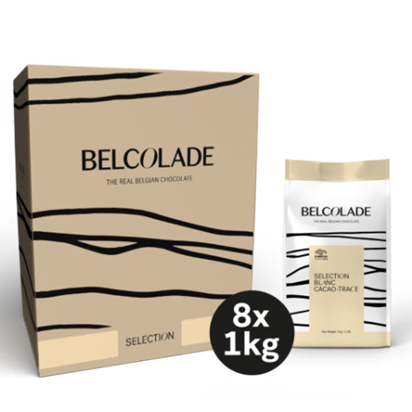 Belcolade White Chocolate Callets 31% — 1 kg