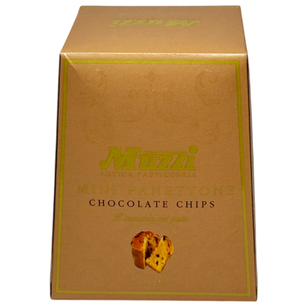 Muzzi Mini Panettone with Chocolate Chips — 100 g
