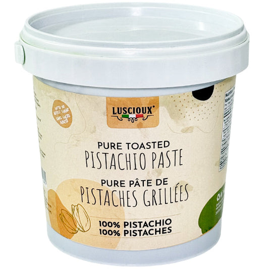 Luscioux Pure Toasted Pistachio Paste 1kg