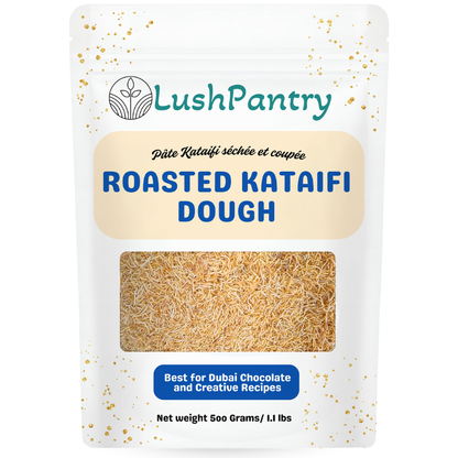 Lushpantry Kataifi Dough | 1.1 lbs- 500 grams- Roasted