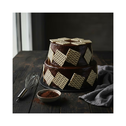 Barlo Tear Drop Chocolate Squares — 1.2 kg (350 pcs)