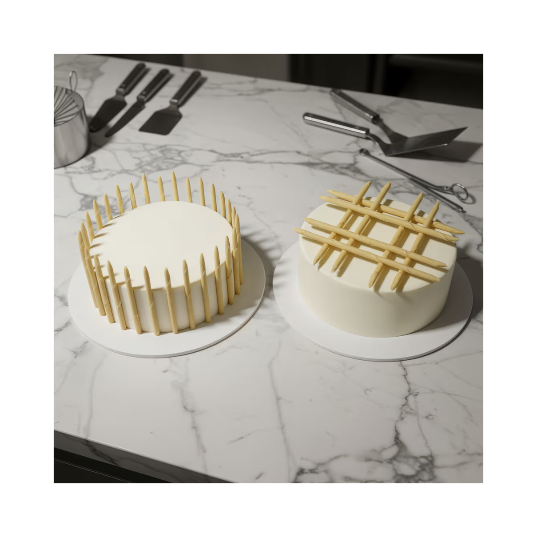 Barlo White Chocolate Pens — 600 g (82 pcs)