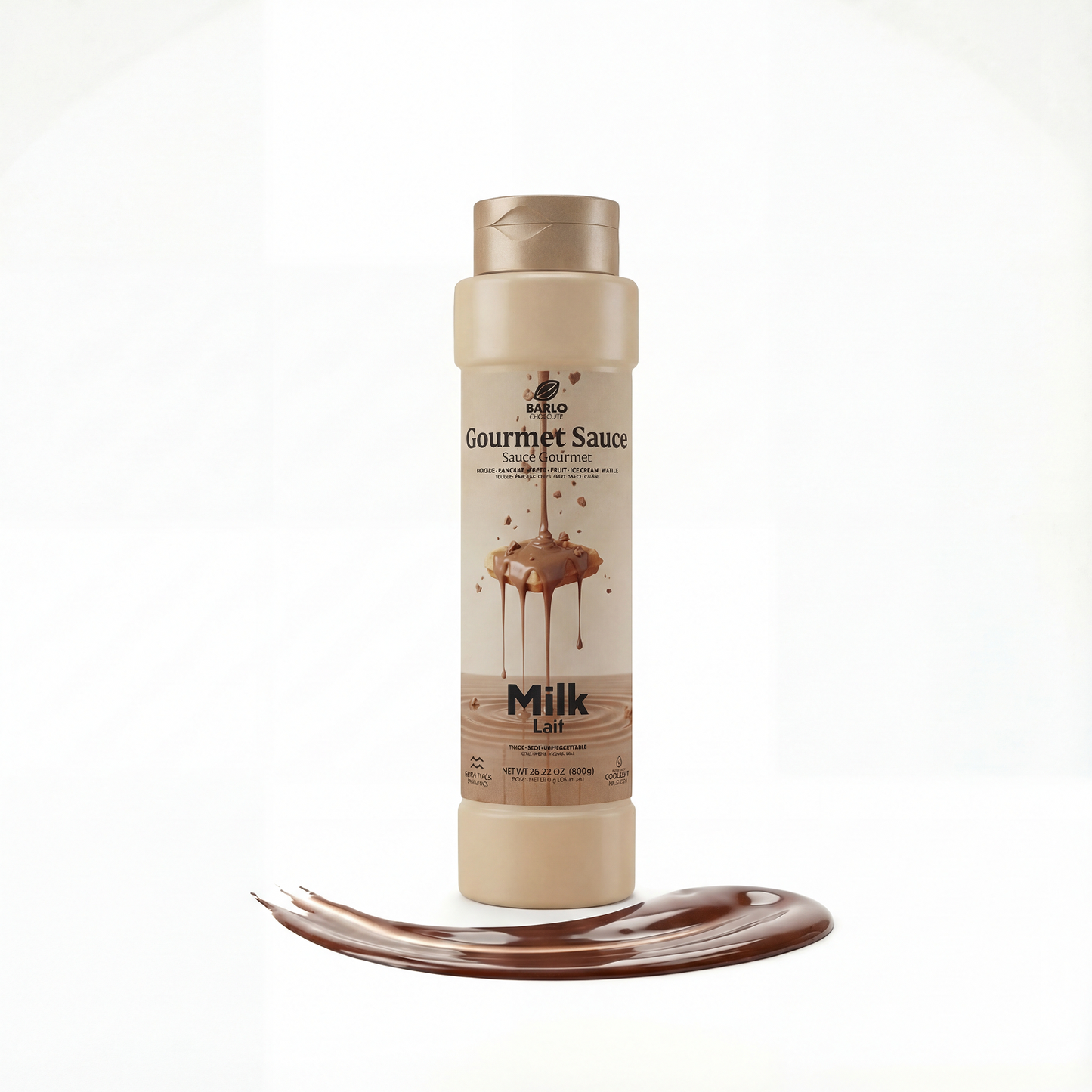 Barlo Milk Chocolate Gourmet Sauce — Bundle 3 x 800 g