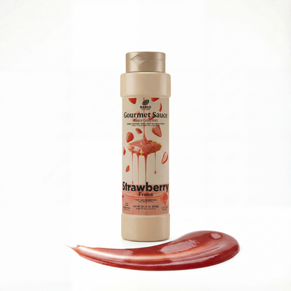 Barlo Strawberry Gourmet Sauce — Bundle 3 x 800 g